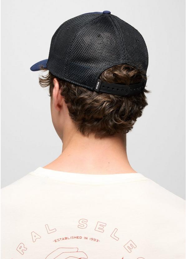 Roads Ahead Trucker, Color: Stormy Night Happy Petals, image 6