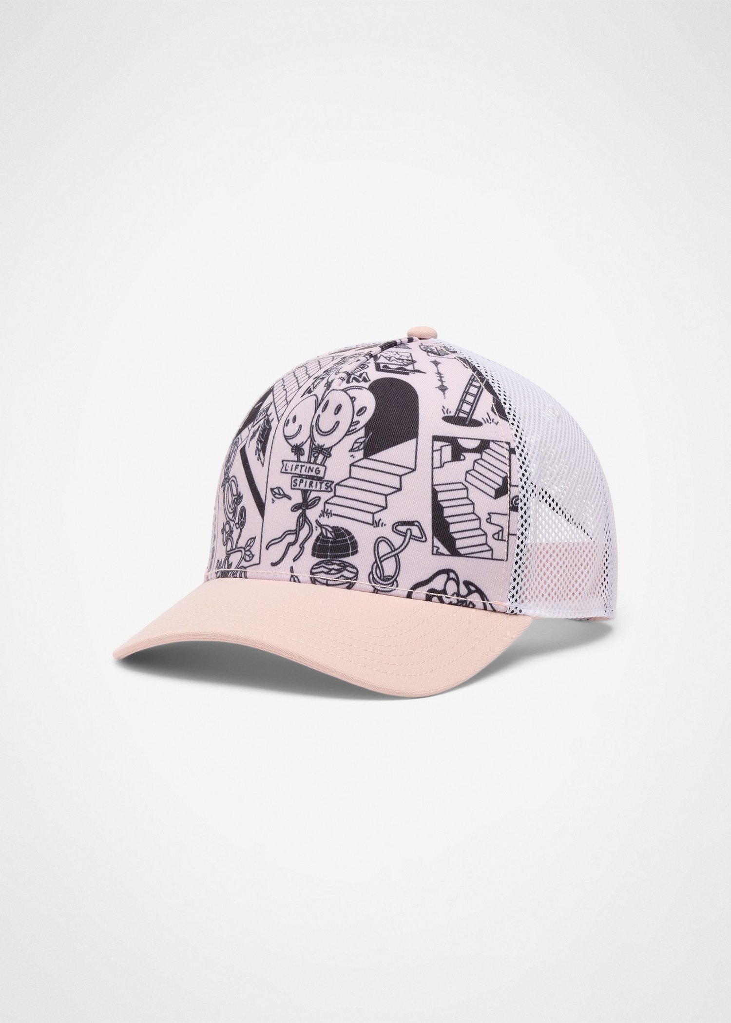Gender Neutral prAna Roads Ahead Trucker - Hush Downtown