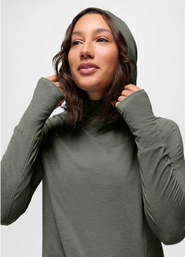 Sol Searcher Sun Hoodie, Color: Thyme, image 3