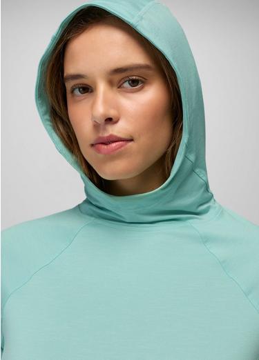 Sol Searcher Sun Hoodie, Color: Sea Glass, image 19