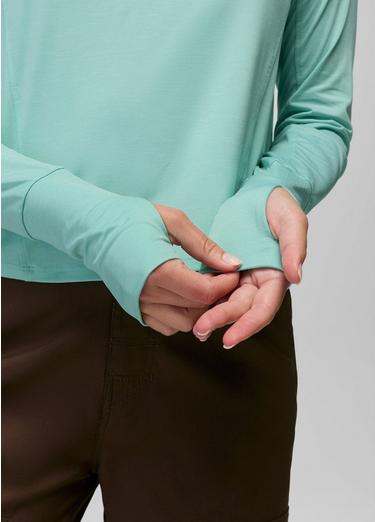 Sol Searcher Sun Hoodie, Color: Sea Glass, image 20