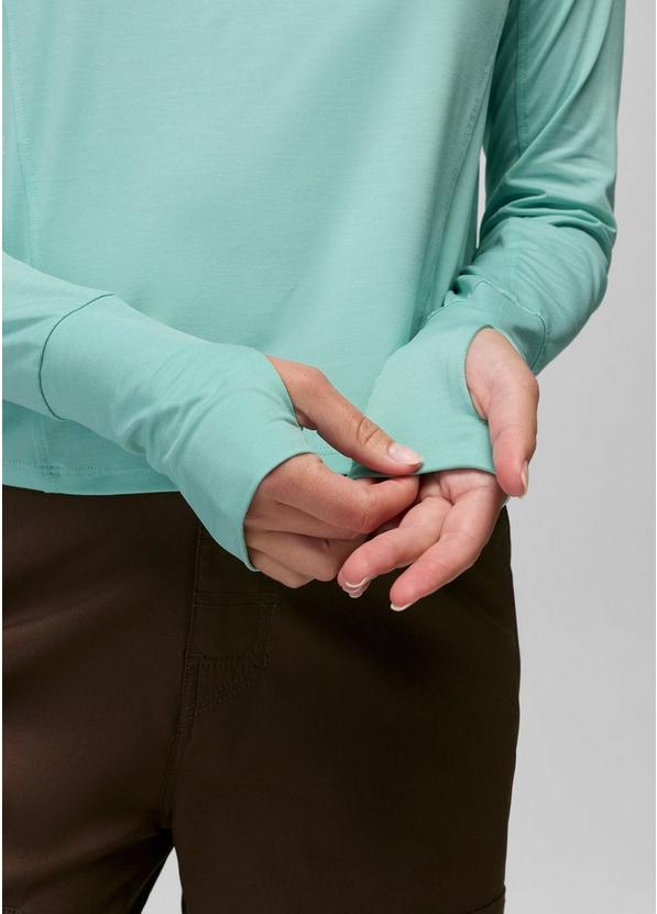 Sol Searcher Sun Hoodie, Color: Sea Glass, image 4