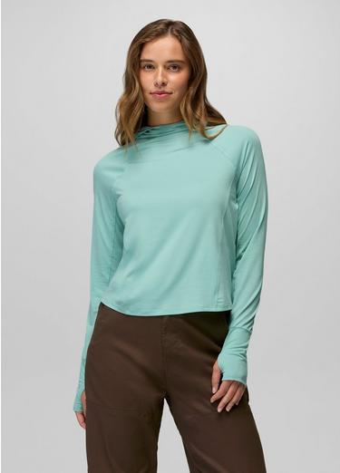 Sol Searcher Sun Hoodie, Color: Sea Glass, image 17