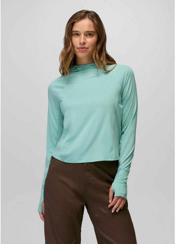 Sol Searcher Sun Hoodie, Color: Sea Glass, image 1