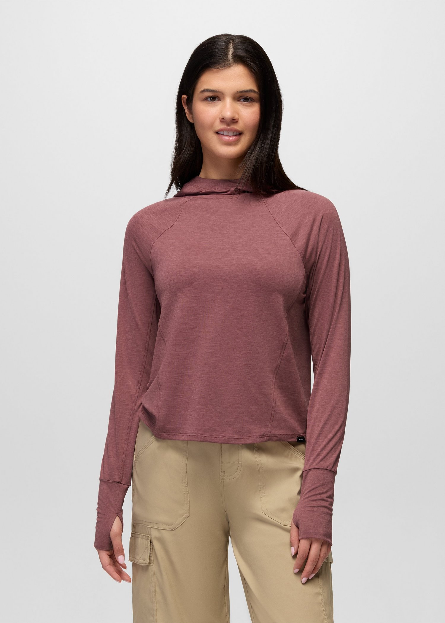 Womens prAna Sol Searcher Sun Hoodie - Newberry
