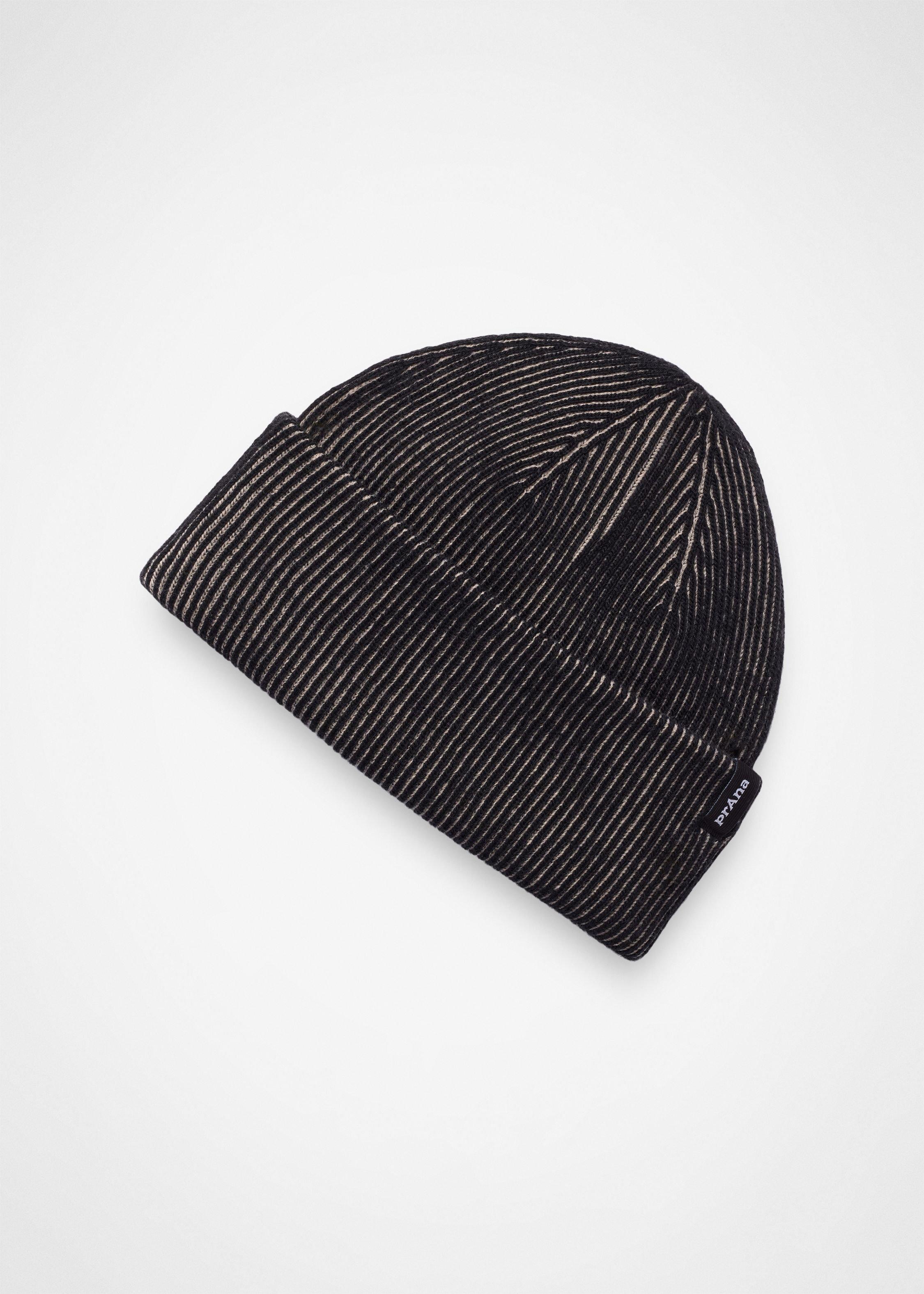Gender Neutral prAna Big Pine Beanie - Black