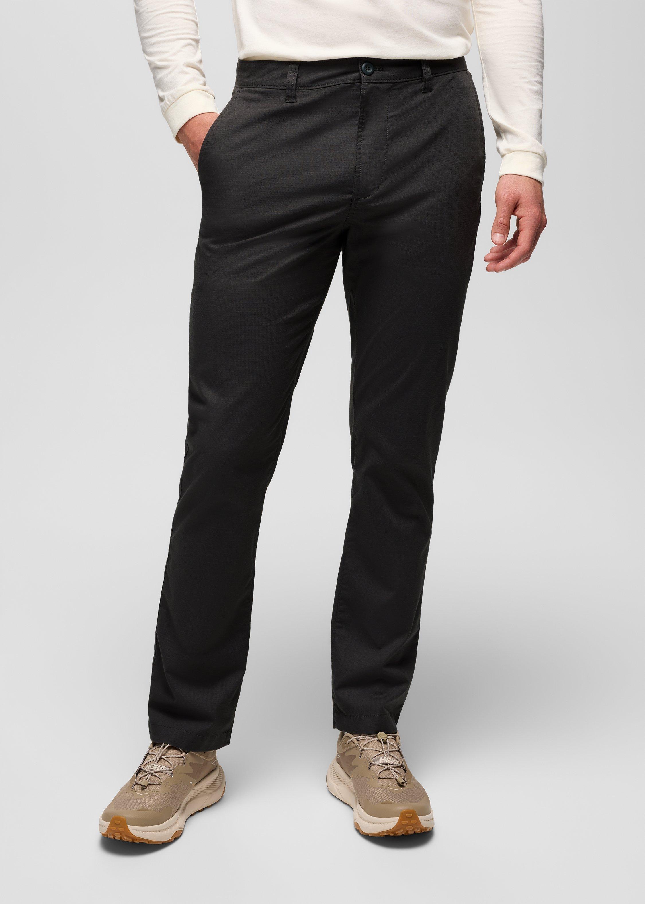 Mens prAna Palisades Ripstop Chino Pant - Dark Iron