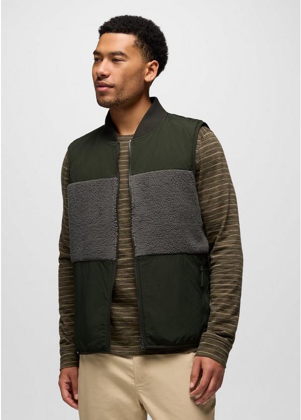 Encinitas Reversible Vest, Color: Nori, image 2