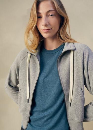 Cozy Up Full Zip, Color: Heather Grey, image 14