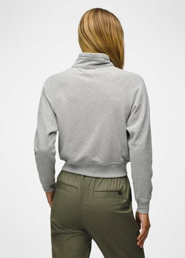 Cozy Up Full Zip, Color: Heather Grey, image 2