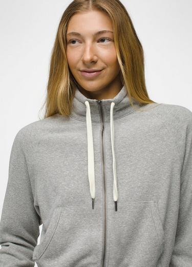 Cozy Up Full Zip, Color: Heather Grey, image 3