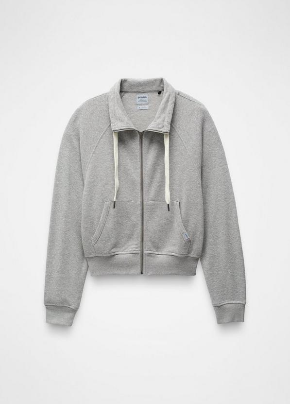 Cozy Up Full Zip, Color: Heather Grey, image 5