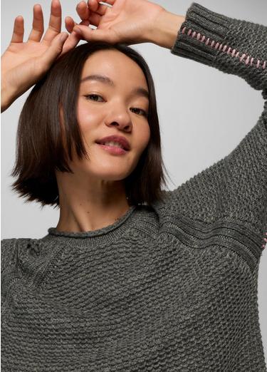 Cades Cove Sweater, Color: Heather Grey, image 4