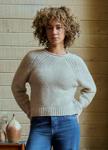 Cades Cove Sweater, Color: Oatmeal, image 10