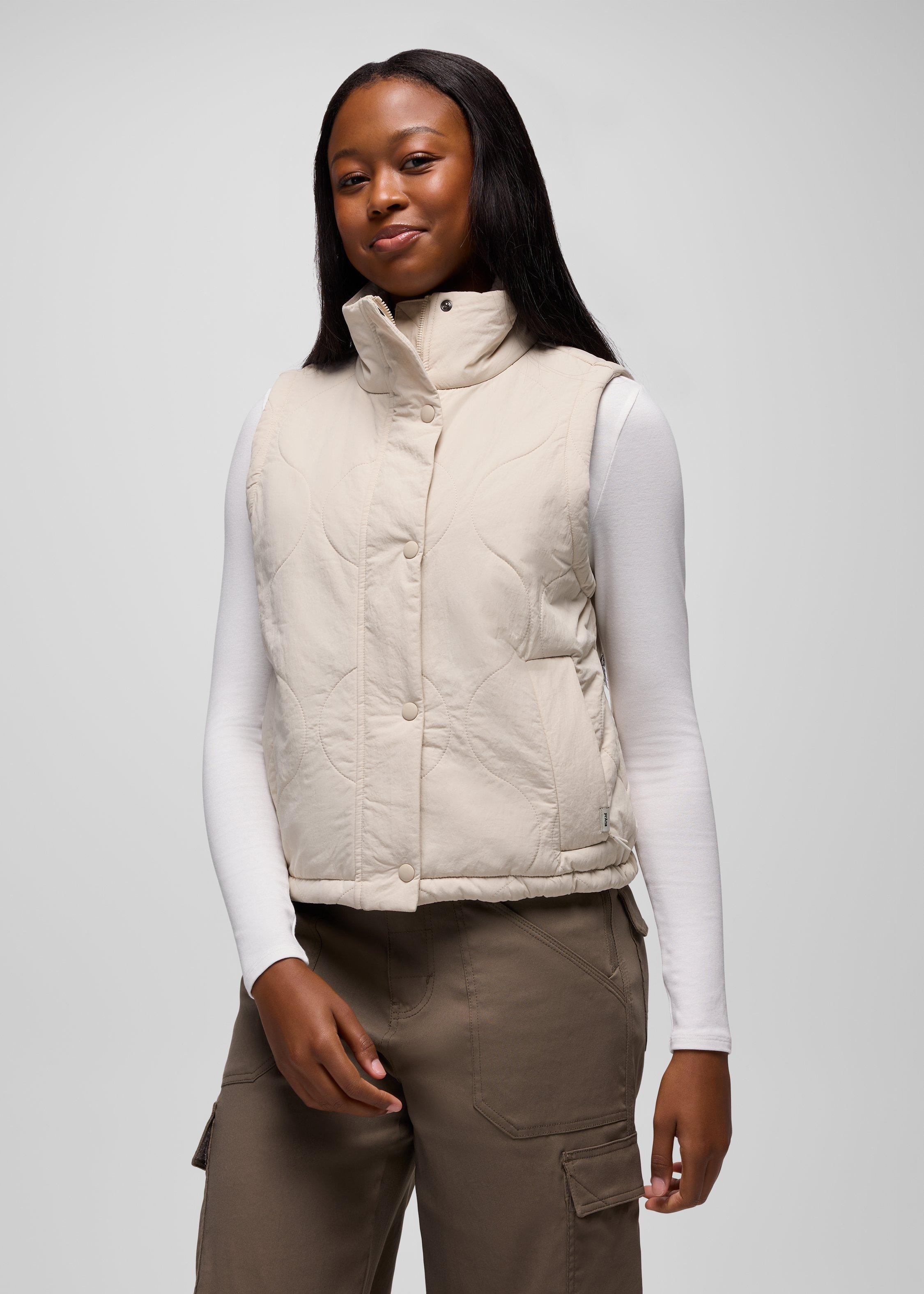 Womens prAna Encinitas Vest - Almond