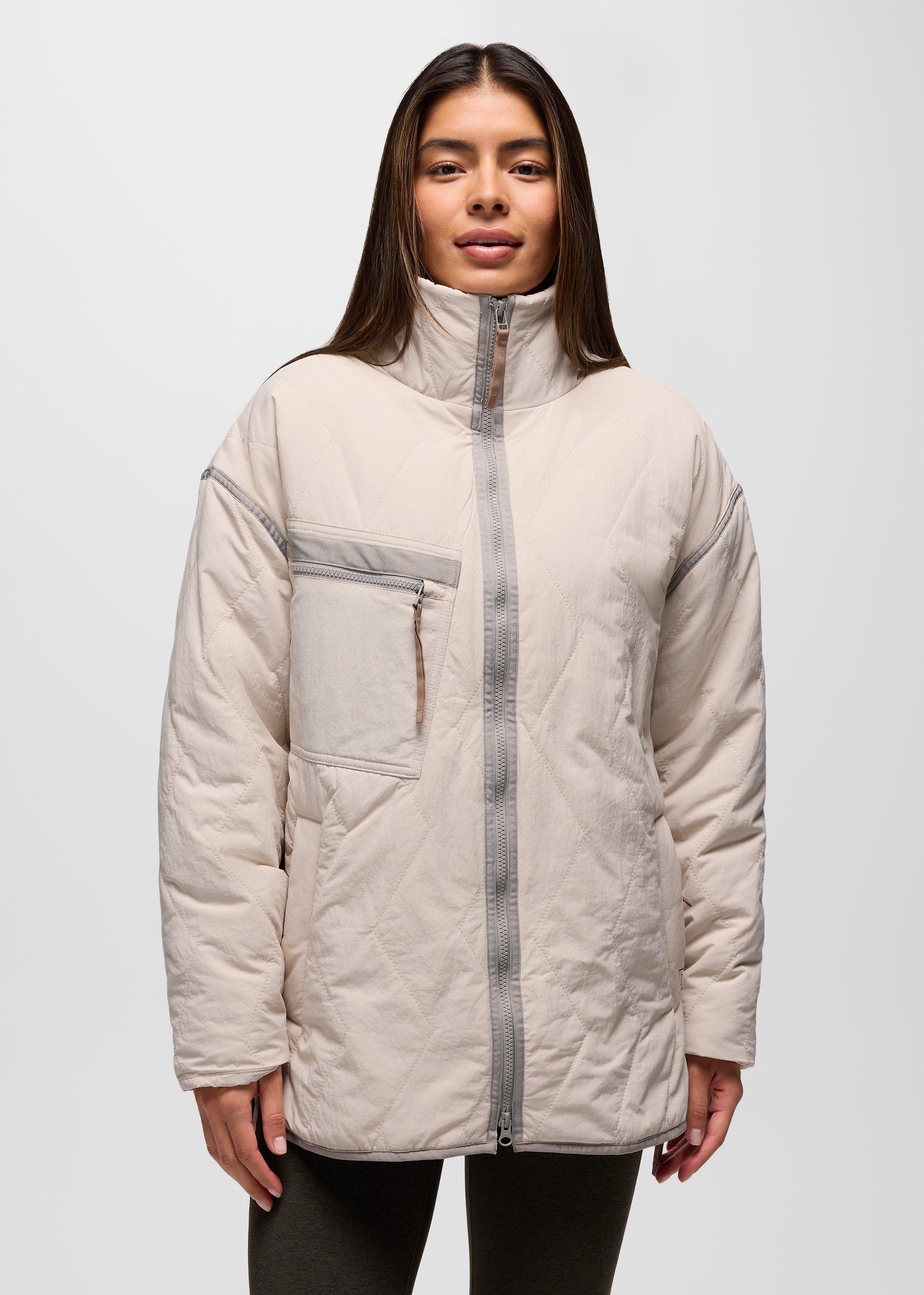 Womens prAna Encinitas Field Coat - Almond