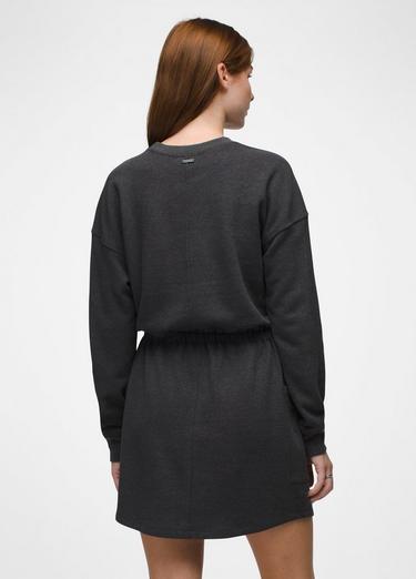 Cozy Up Pocket Dress, Color: Charcoal, image 2