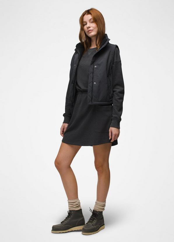 Cozy Up Pocket Dress, Color: Charcoal, image 4