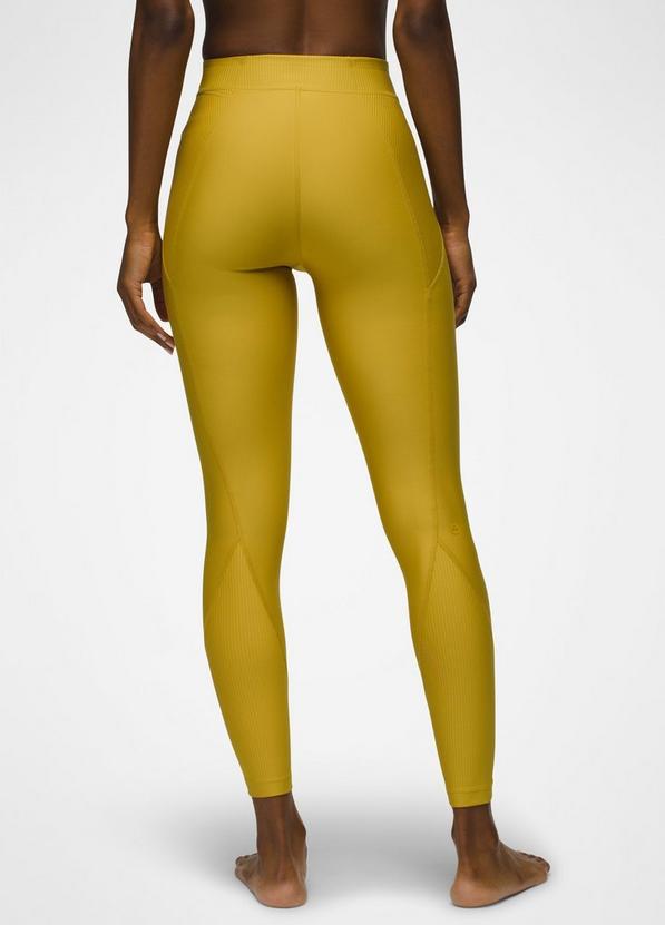 prAna Sculpt  Send Off Legging, Color: Golden Leaf, image 2