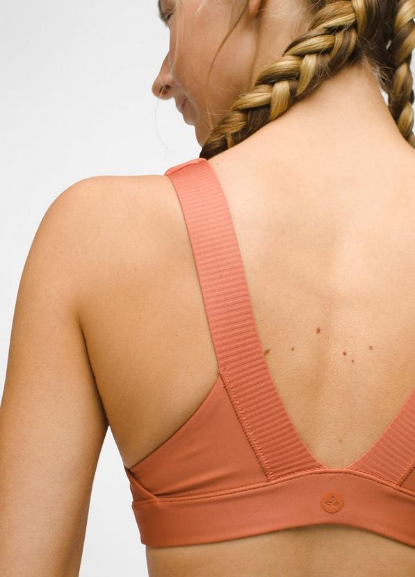 prAna Sculpt  Send Off Bra, Color: Terracotta, image 5