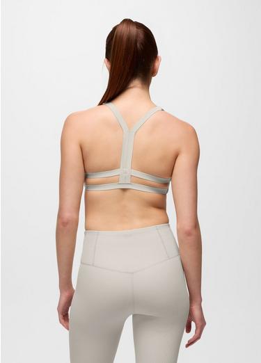 prAna Sculpt Deep Breath Bra, Color: Almond, image 6