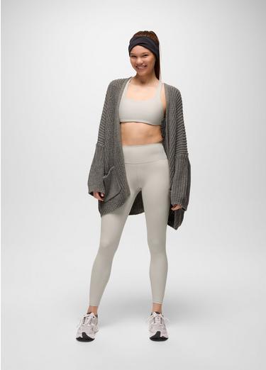 prAna Sculpt Deep Breath Bra, Color: Almond, image 8