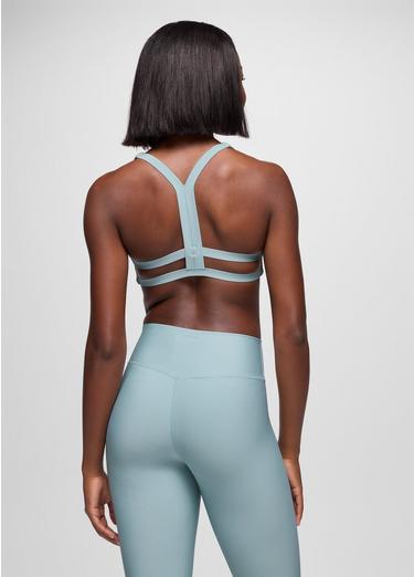 prAna Sculpt Deep Breath Bra, Color: Saltwater, image 38