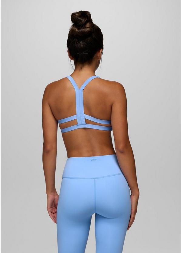 prAna Sculpt Deep Breath Bra, Color: Blue Vibes, image 2