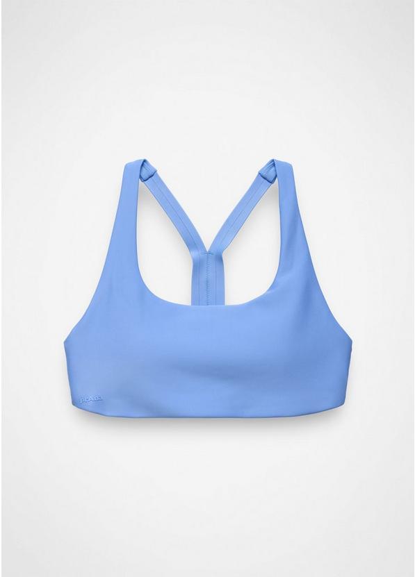 prAna Sculpt Deep Breath Bra, Color: Blue Vibes, image 7