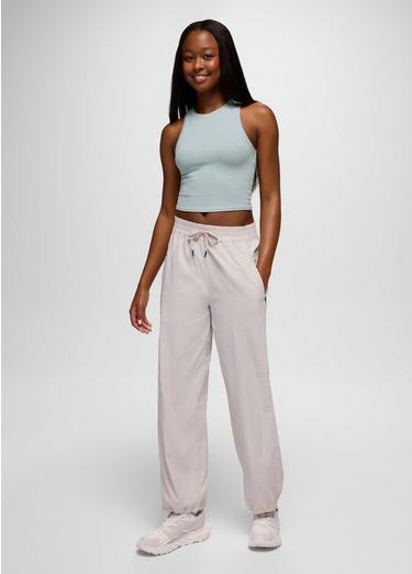 Send Off High Rise Wide Leg Pant, Color: Almond, image 5