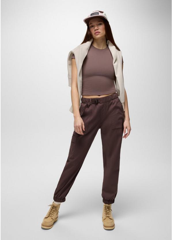 Stretch Zion E-Waist Jogger, Color: Mocha, image 6