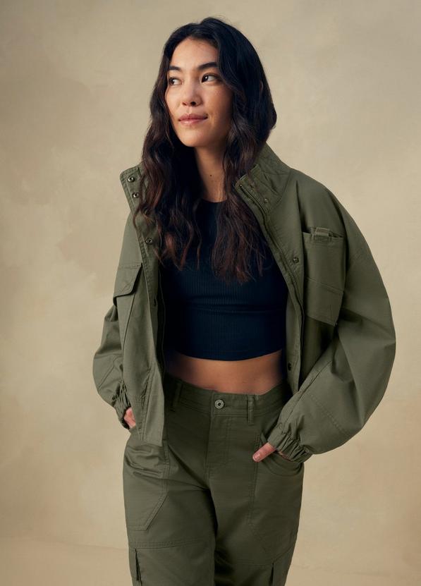 Palisades Ripstop Jacket, Color: Rye Green, image 6