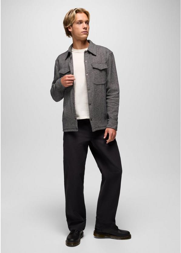 Happy Camp Flannel, Color: Shadow Heather, image 6