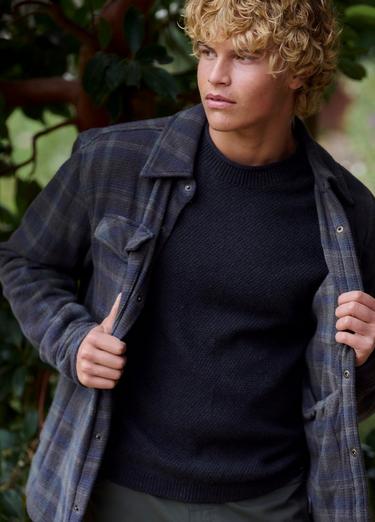 Happy Camp Flannel, Color: Thyme, image 3