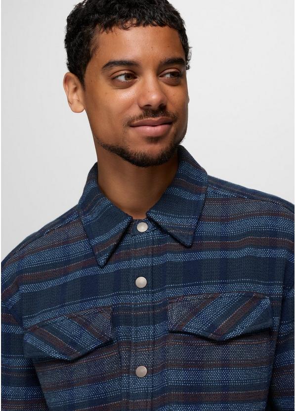 Happy Camp Flannel, Color: Stormy Night, image 3