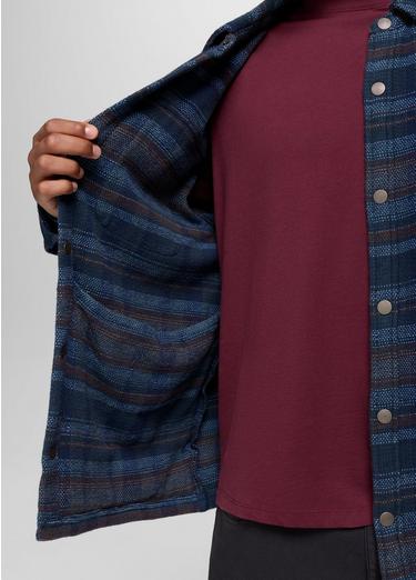 Happy Camp Flannel, Color: Stormy Night, image 12