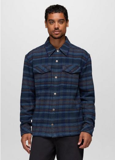 Happy Camp Flannel, Color: Stormy Night, image 9