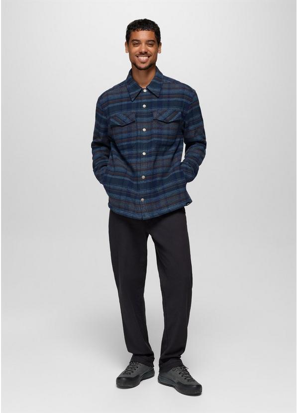 Happy Camp Flannel, Color: Stormy Night, image 6