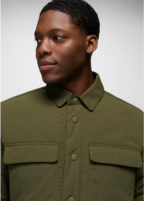 Encinitas Shacket, Color: Cargo Green, image 3