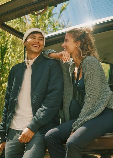 Encinitas Bomber Jacket, Color: Black, image 4