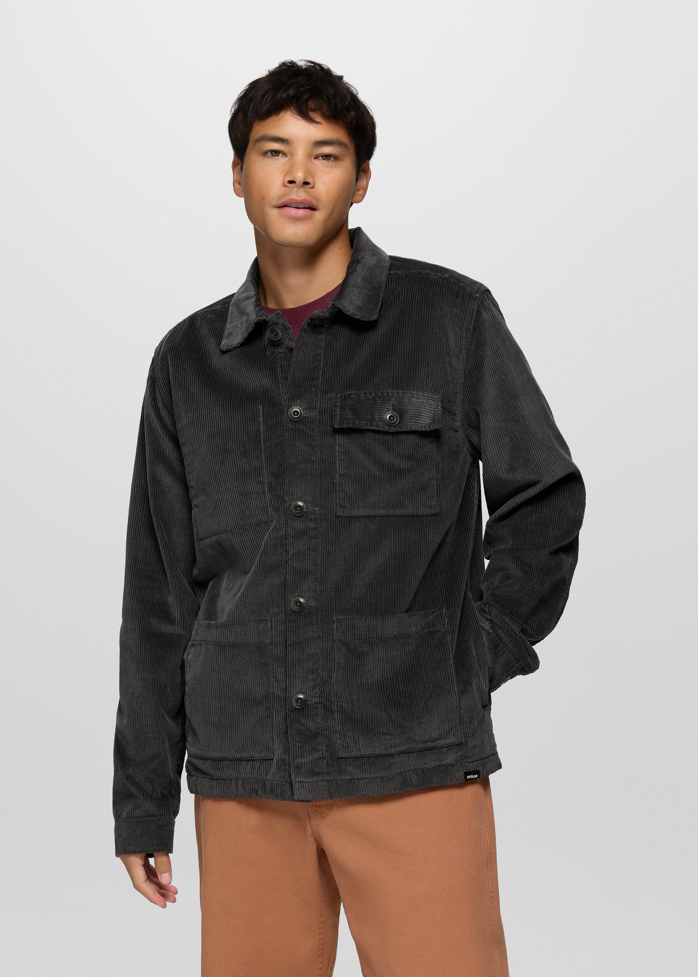 Mens prAna Ridgecrest Chore Coat - Shadow