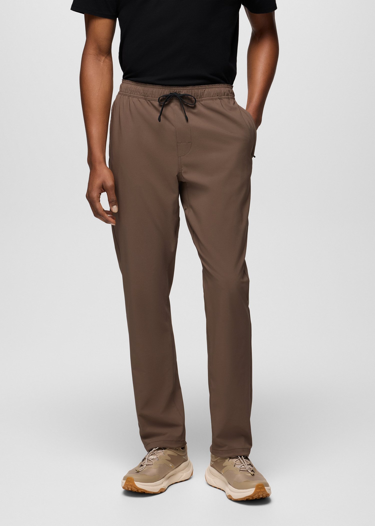 Mens prAna Wonderland Rocks Pull On Pant - Mud