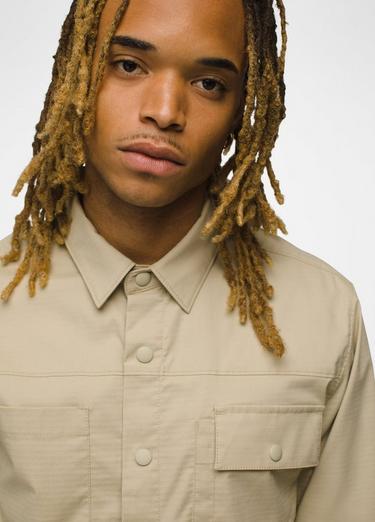 Palisades Ripstop Field Shirt, Color: Sandstone, image 7