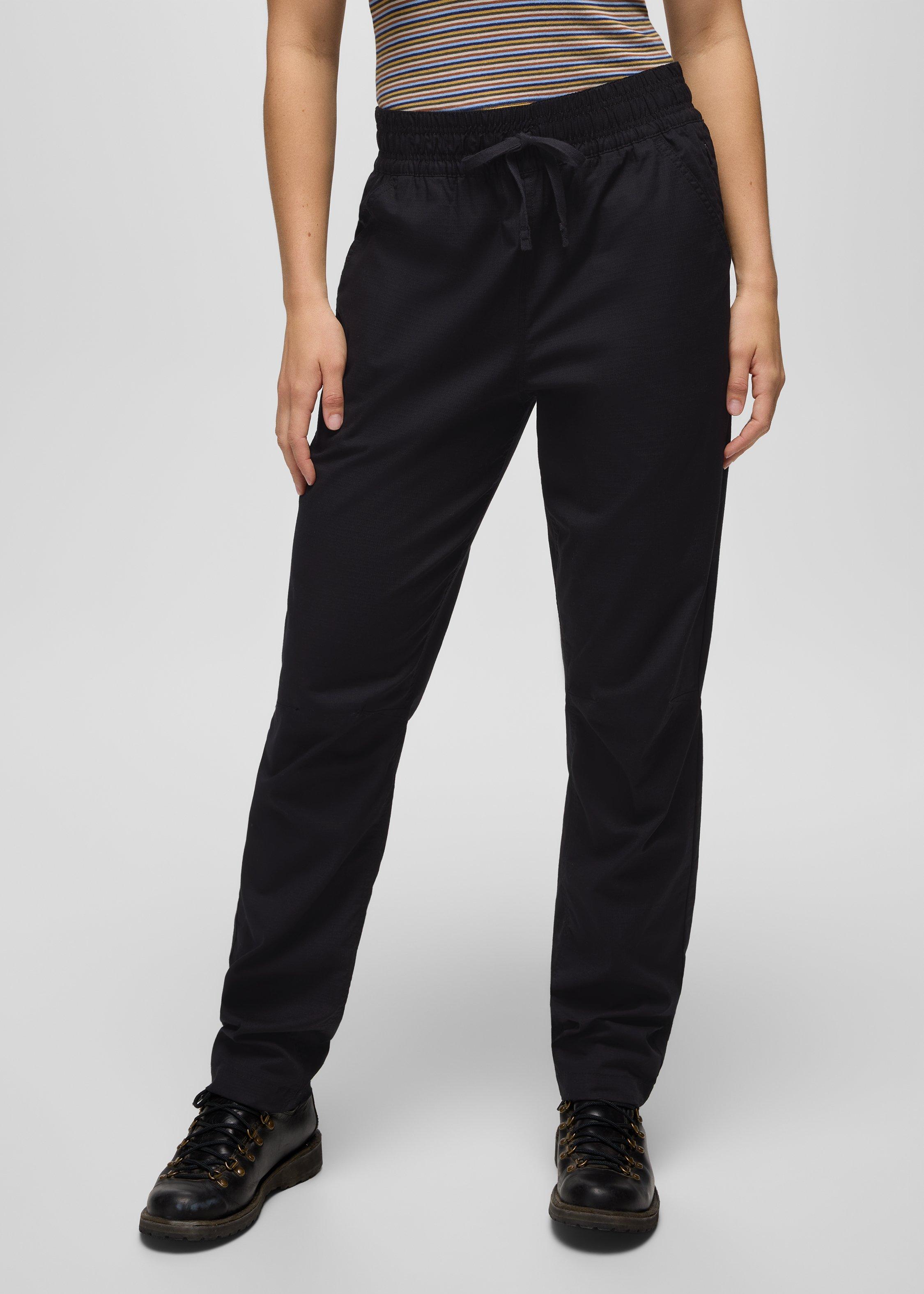 Womens prAna Palisades Ripstop E-Waist Pant - Black