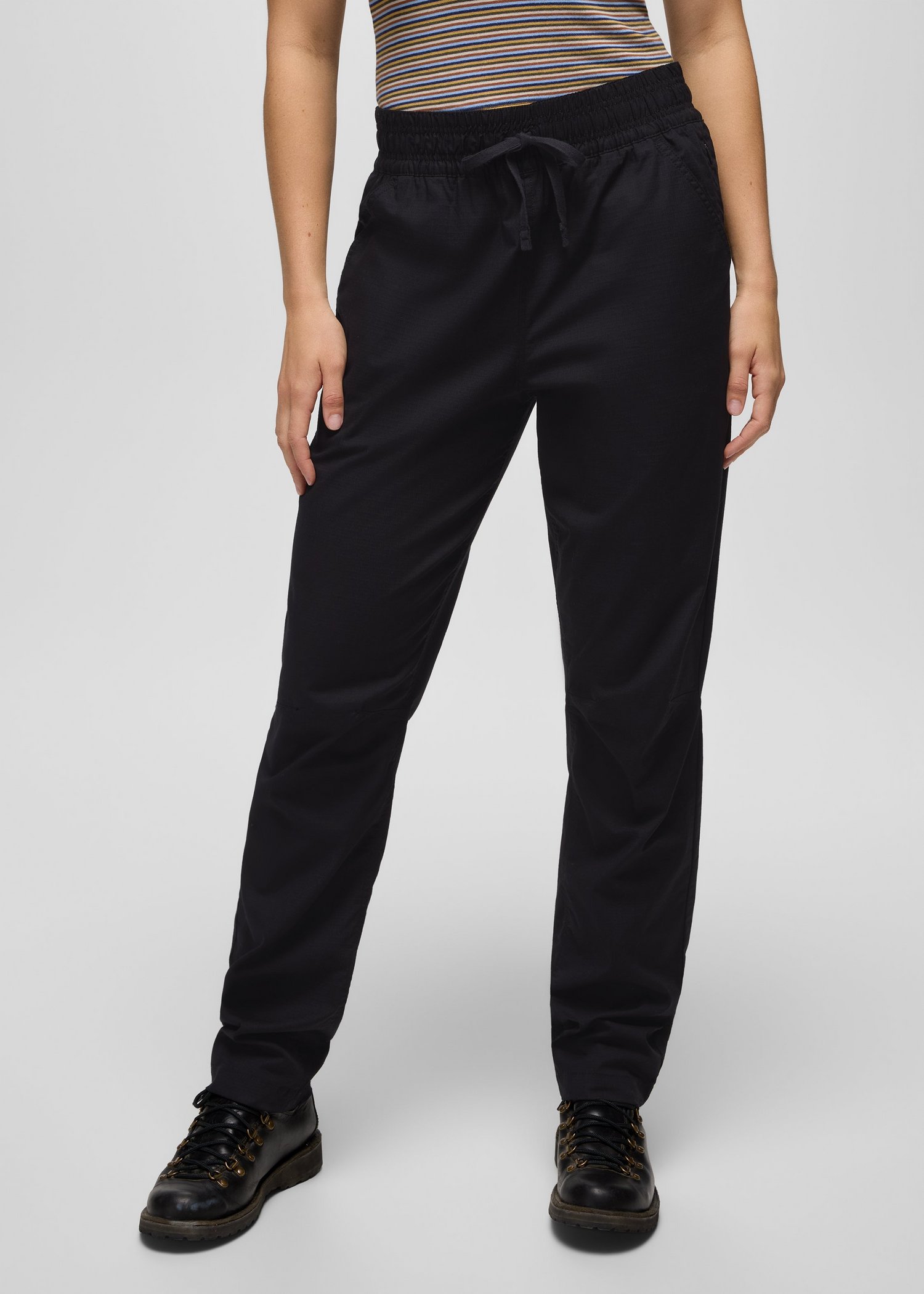 Womens prAna Palisades Ripstop E-Waist Pant - Black