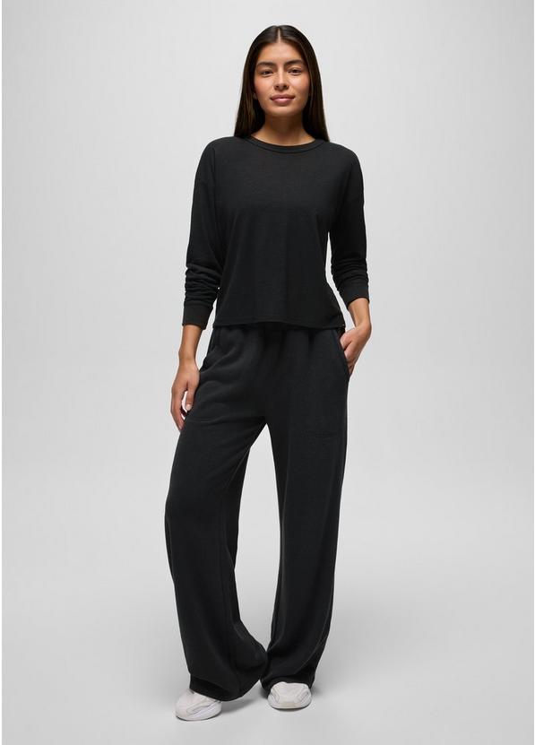 Cozy Up Long Sleeve Crew, Color: Black, image 5