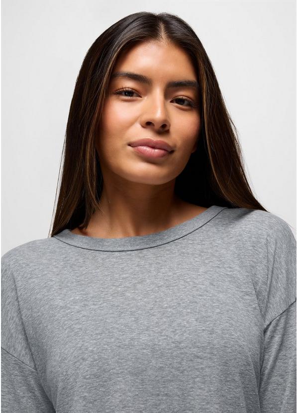 Cozy Up Long Sleeve Crew, Color: Heather Grey, image 3