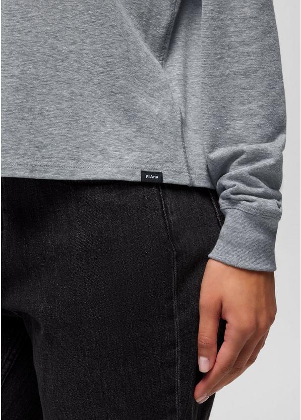 Cozy Up Long Sleeve Crew, Color: Heather Grey, image 4