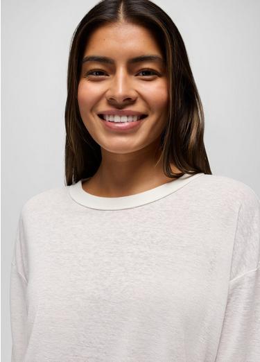 Cozy Up Long Sleeve Crew, Color: Soft White, image 19