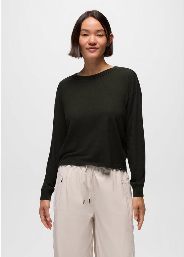 Cozy Up Long Sleeve Crew, Color: Nori, image 6